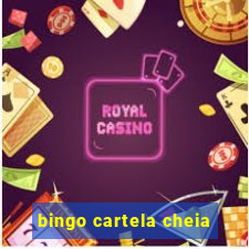 bingo cartela cheia