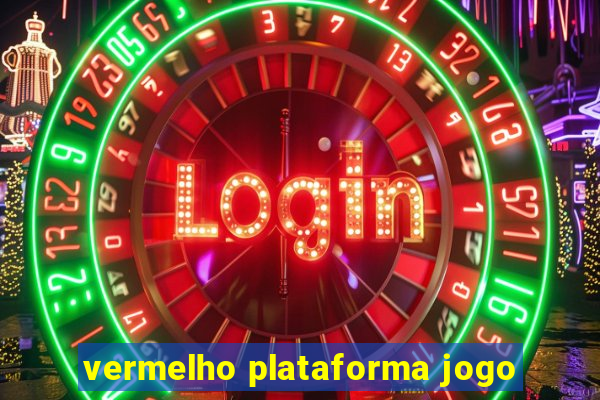 vermelho plataforma jogo