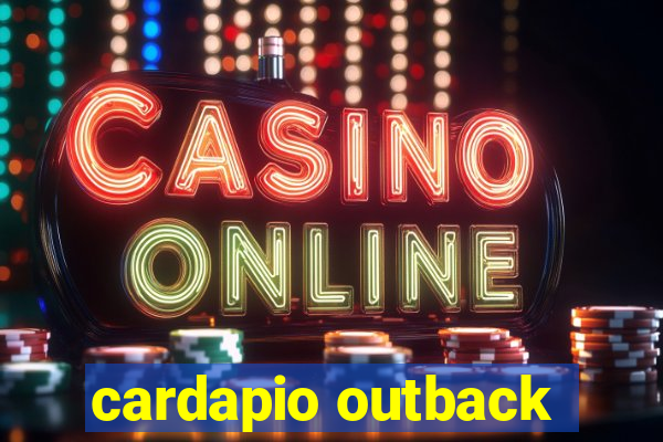 cardapio outback