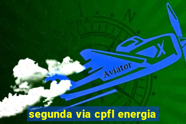 segunda via cpfl energia