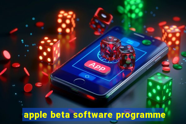 apple beta software programme