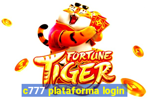 c777 plataforma login