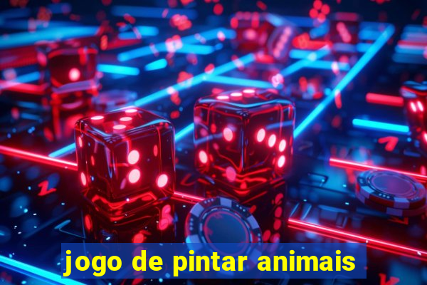 jogo de pintar animais