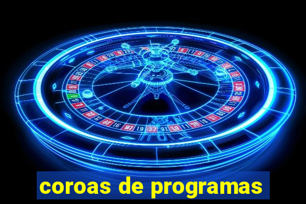 coroas de programas