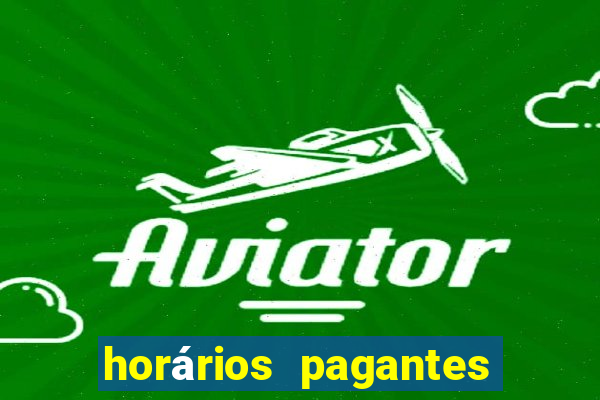 horários pagantes fortune rabbit hoje