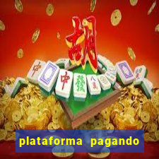 plataforma pagando no cadastro