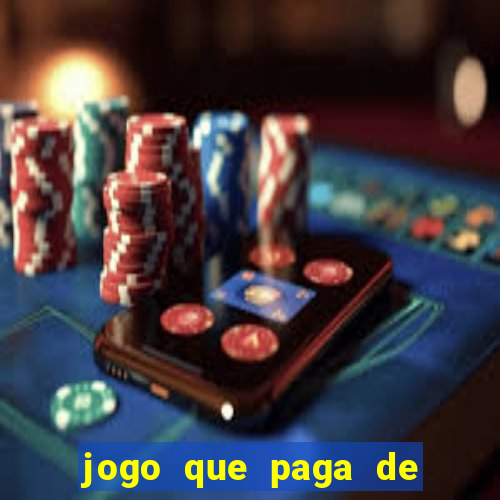 jogo que paga de verdade no pix