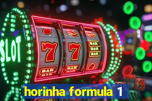 horinha formula 1