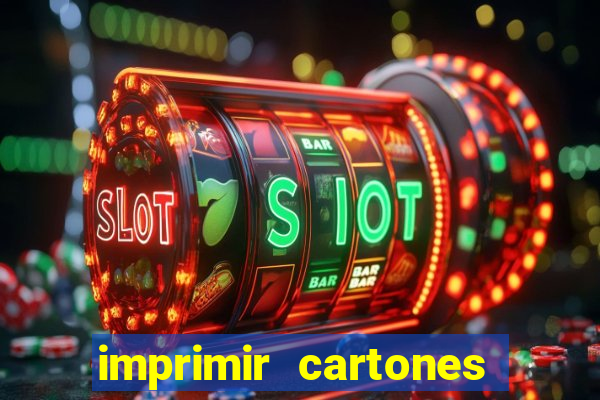 imprimir cartones de bingo