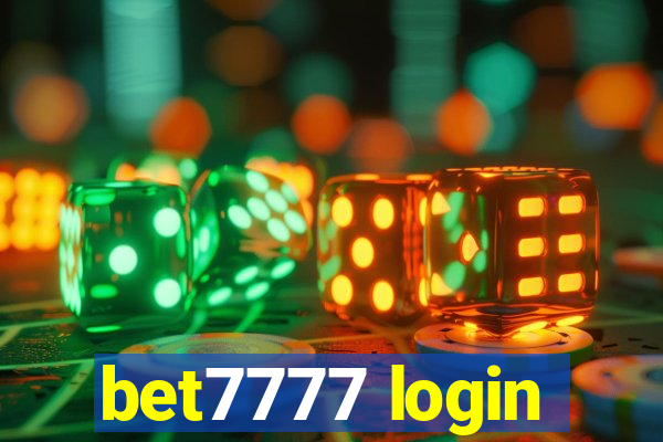 bet7777 login