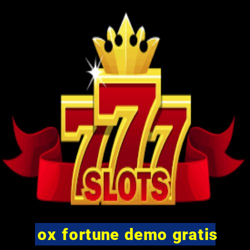 ox fortune demo gratis