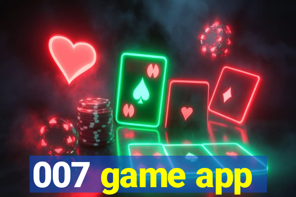 007 game app