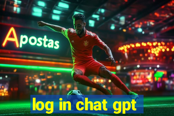 log in chat gpt