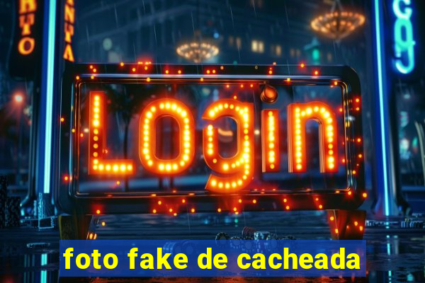 foto fake de cacheada