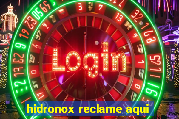 hidronox reclame aqui